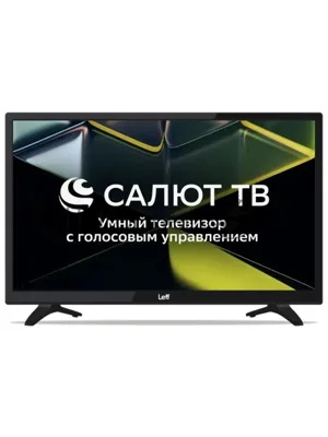 Телевизор LEFF 43" 43F690T черный DLED FHD 60Hz Smart TV Салют ТВ