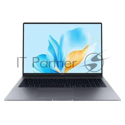 Ноутбук Honor MagicBook X16/16"/IPS/Intel Core i5 13420H/16Gb/512Gb/SSD/Intel UHD Graphics/Без ОС/серый/1.68kg