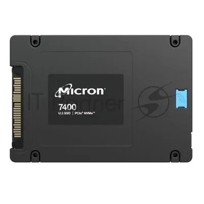 Накопитель SSD Micron 7400 Max, 3.2Tb, U.3, 2.5", NVMe, R/W 6600/3500