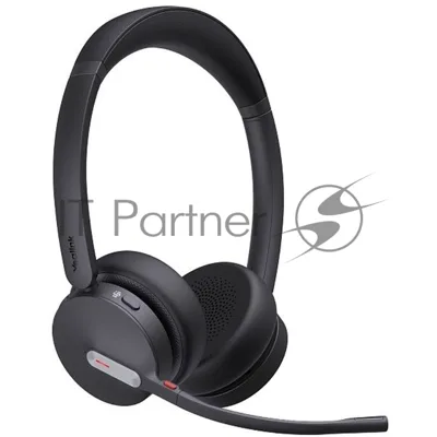 Гарнитура Yealink BH70 Dual UC чёрный, беспроводная + проводная, Bluetooth, до 43 ч