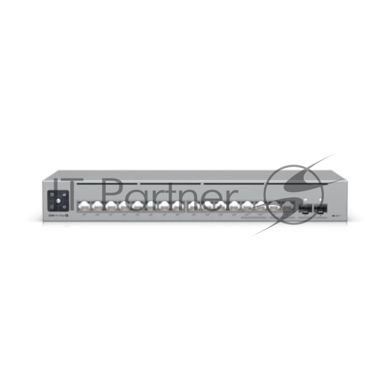 Коммутатор Ubiquiti Networking interface, (12) GbE RJ45 ports (4) 1/2.5 GbE RJ45 ports (2) 10G SFP+ ports; Total non-blocking throughput, 42 Gbps; Switching capacity, 84 Gbps