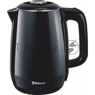Чайник электрический Sakura SA-2180BK черный, 1,8 л, 1800 Вт