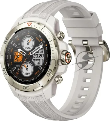 Умные часы Mibro GS Explorer, 1.32" AMOLED, Bluetooth, 5ATM, пустынный белый