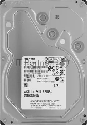 Жесткий диск HDD Toshiba MG10 8Tb 7200rpm SATA III 512Mb 3.5"
