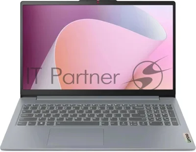 Ноутбук Lenovo IdeaPad Slim 3 15AMN8 серый 15.6" IPS FHD AMD Ryzen 3 7320U/8Gb/512Gb SSD/VGA int/noOS