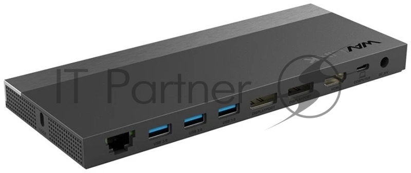 Док-станция WAVLINK WL-UMD01R Pro, USB Type-C, USB3.0/USB-C/DP/HDMI/Gigabit LAN/Audio In/Out/SD/Micro SD, Power Adapter