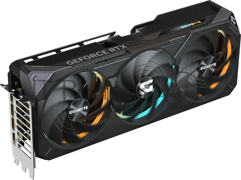 Видеокарта Gigabyte GeForce RTX 5070 TI, 16Gb GDDR7, 256 bit, HDMI DP, GPU 2300 MHz