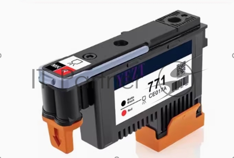 Печатающая головка NVPrint 771 (NV-CE017A-RE) Matt Black/Chromatic Red для HP (восстановленная, совместимая)