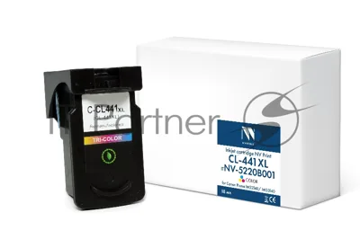 Картридж струйный NVPrint CL-441XL (NV- 5220B001) Color для Canon Pixma MG2140/MG3140 (18 мл) совместимый