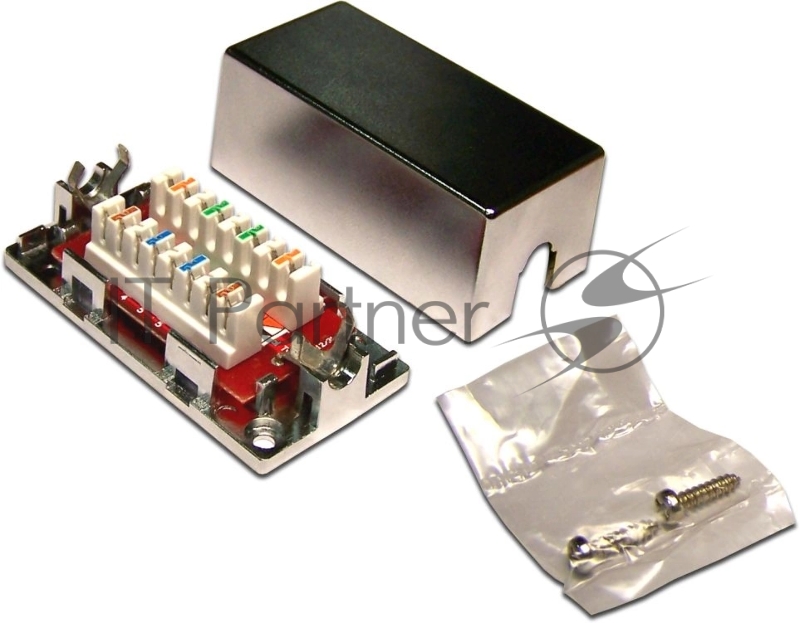 Соединитель Lanmaster LAN-CNB-UTP5E (упак.:1шт) 1м белый