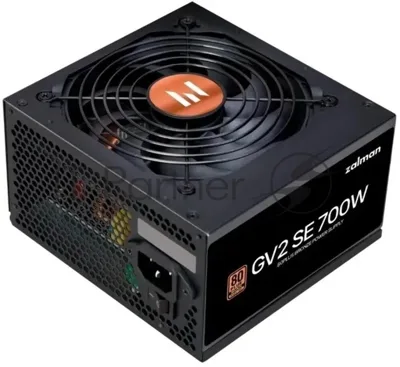 Блок питания Zalman ZM700-GV2SE 700 Вт, 80 PLUS BRONZE, 120 мм, немодульный, черный