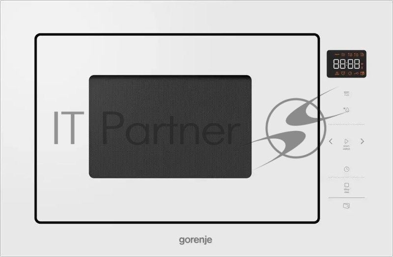 Встраиваемая микроволновая печь Gorenje BM251SG2WG белый, 25 л, 900 Вт, переключатели - сенсор