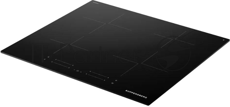 Индукционная варочная панель Kuppersberg ICI 606, 60 см, индукция, High-Tech, inverter, прямой край, 9 уровней мощности, бустер, Stop and Go, автоматическое отключение, таймер, индикатор остаточного тепла, сенсорное управление, черный