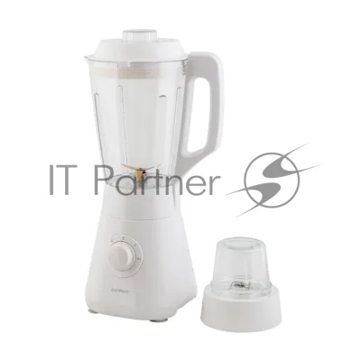 Блендер настольный ENDEVER SIGMA-208, цвет белый, мощность 1000 Вт, кувшин из пластика 1,5 л, 2 скорости, 4 шт/уп