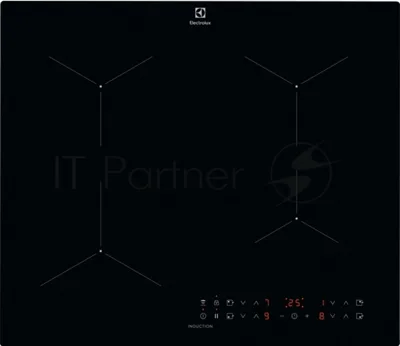 Индукционная варочная поверхность Electrolux LIL61434C, 4 конфорки, стеклокерамика, 3650 Вт