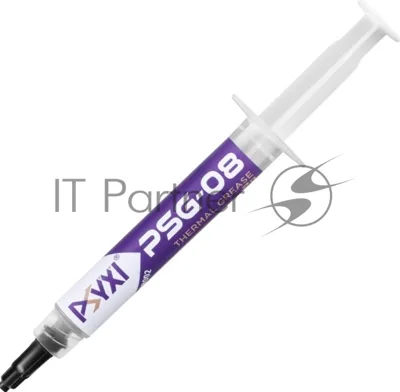 Термопаста PSYXI PSG-08, 2 г, 13.7 Вт/(м⋅К), шприц