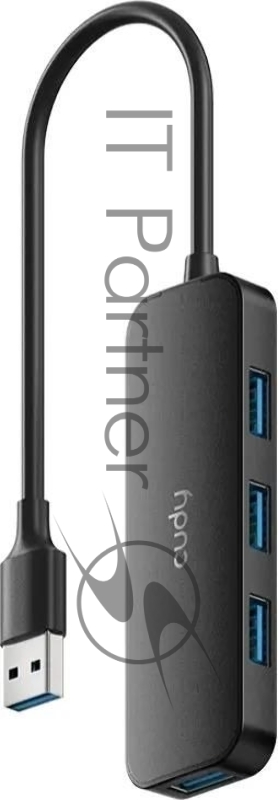 USB-концентратор CUDY UH40A, USB-A, USB 3.0, USB