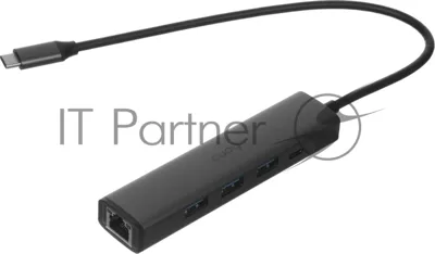 USB-концентратор CUDY UH605, USB Type-C, USB + RJ-45, USB Type-C