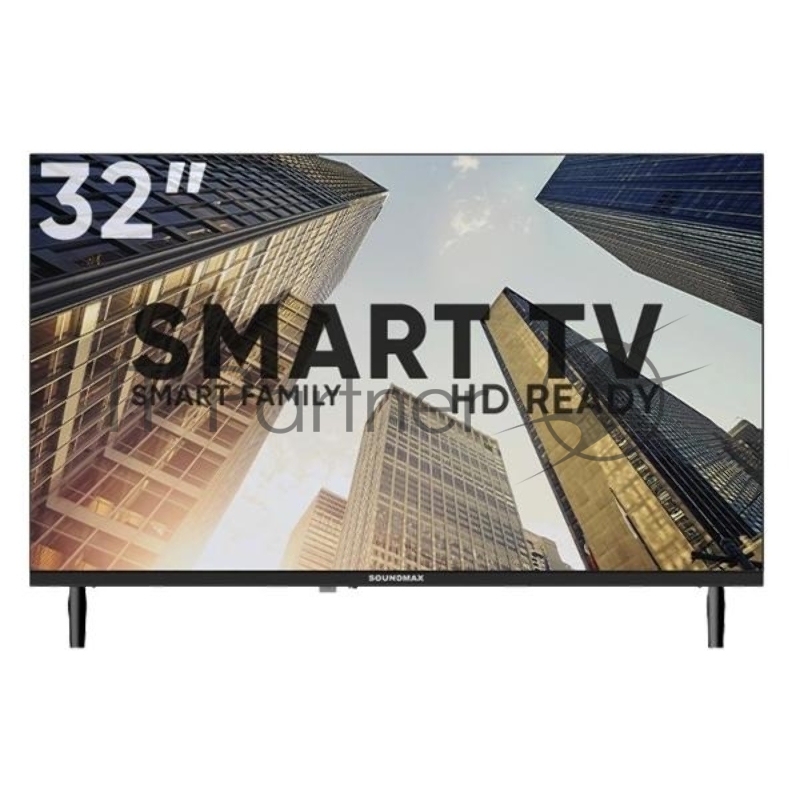 Телевизор SoundMax 32" SM-LED32M17S черный LED HD 60Hz Smart TV