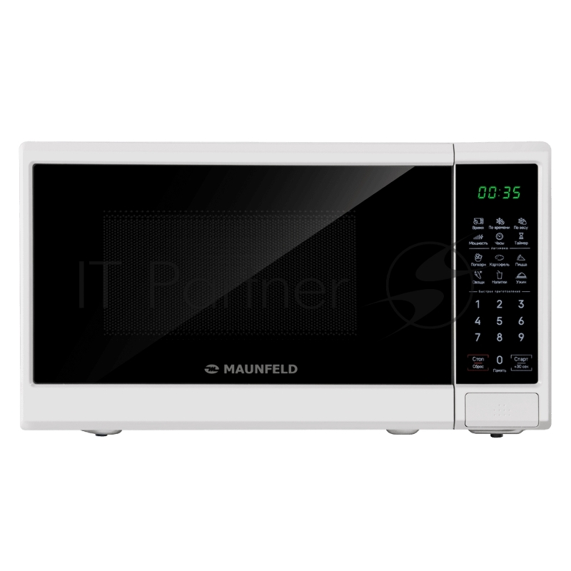 Микроволновая печь Maunfeld MFSMO720EW07 белый, 20 л, 700 Вт, переключатели - сенсор