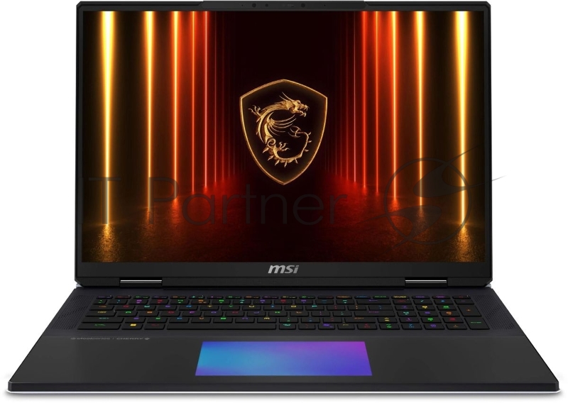 Ноутбук MSI Titan 18 HX AI A2XWJG-206RU/18"/miniLED/Intel Core Ultra 9 285HX/64Gb/4Tb/SSD/NVIDIA GeForce RTX 5090 24Gb/Windows 11 Home/черный/3.6kg