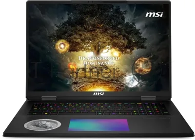 Ноутбук MSI Titan 18 HX Dragon Edition Norse Myth A2XWJG-205RU/18"/miniLED/Intel Core Ultra 9 285HX/64Gb/4Tb/SSD/NVIDIA GeForce RTX 5090 24Gb/Windows 11 Home/черный/3.6kg