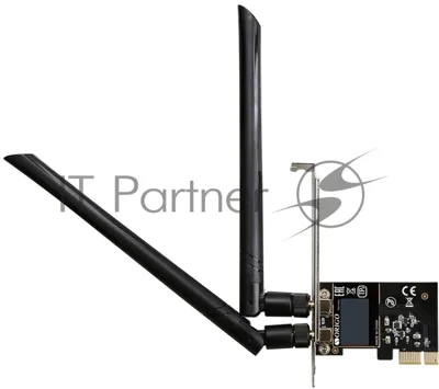 Сетевой адаптер ORIGO OWN1200A/A1A PCI-E Wi-Fi AC1200, 2.4/5 ГГц, 2 съемные антенны 5 dBi