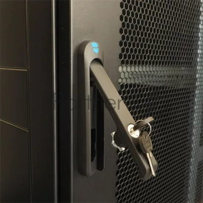 Шкаф серверный напольный ЦМО 48U (800 1000) двойные перфорированные двери 2 шт., черный