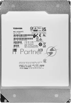 Жесткий диск HDD Toshiba MG11 24Tb 7200rpm SATA 1024Mb 3.5"
