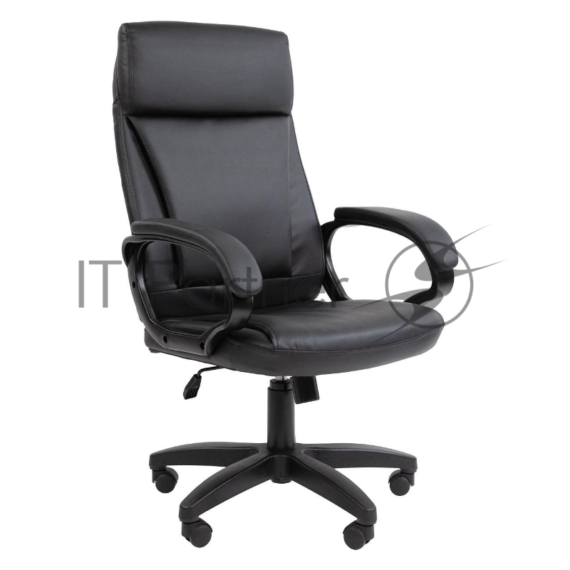 Кресло Chairman 794 LT черный, экокожа, 120 кг