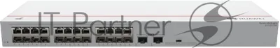 Коммутатор Huawei S110-24T2SR, 24×1 Гбит/с + 2×1 Гбит/с SFP, неуправляемый