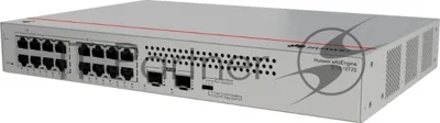 Коммутатор Huawei S110-16T2S, 16×1 Гбит/с + 2×1 Гбит/с SFP, неуправляемый