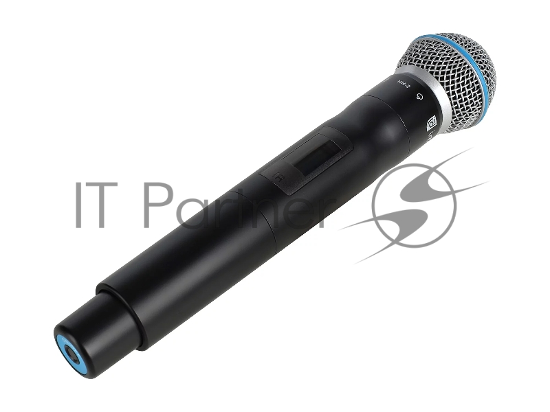 Микрофон Intrend ITWMIC-HH-2 беспроводной ручной, с улучшеным динамическим капсюлем. Совместим с микрофонными картриджами SHURE. Питание от батареек тип АА. Подходит для приемника Rx2-1S