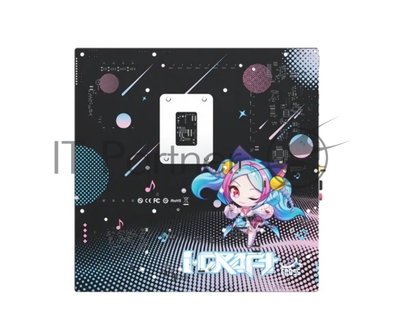 Материнская плата MAXSUN iCraft B860M CROSS PRO, LGA 1851, Intel B860, 4xDDR5, 4xSATA, 3xM.2, 1xPCIe 5.0 x16, DisplayPort, HDMI, USB Type-C, 1x5Gb LAN, Wi-Fi 7, Bluetooth, 5x3.5 мм, 7.1, microATX