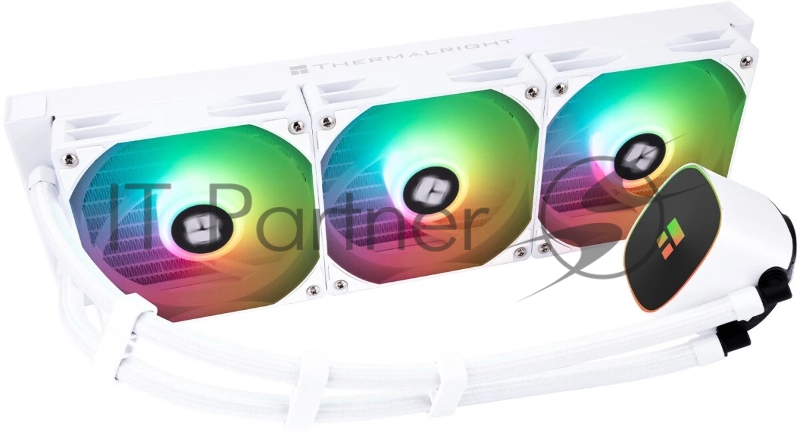 Система жидкостного охлаждения Thermalright Frozen Horizon 360 V2 Soc-AM5/AM4/1200/1700/1851 белый 4-pin 29.5dB Al Ret (F-HORIZON-360-WH-V2)