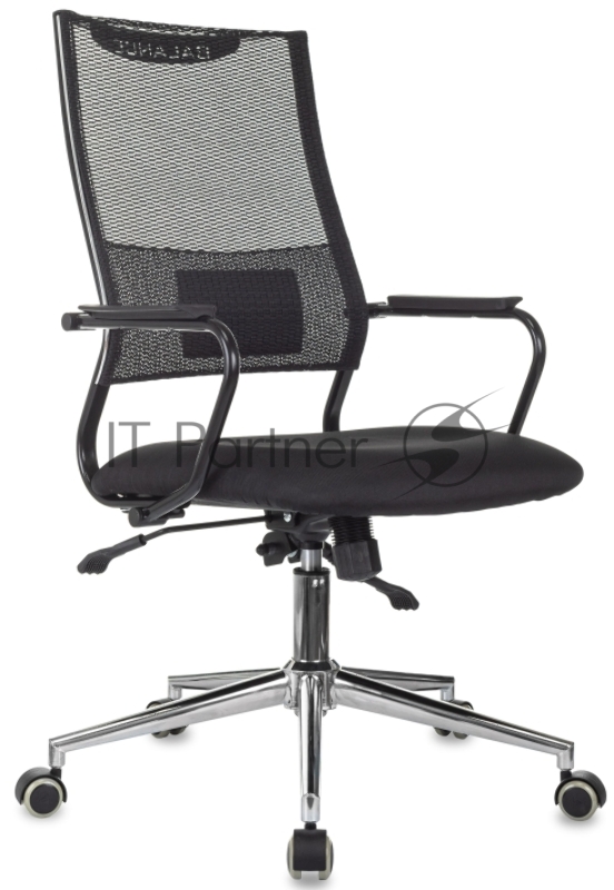 Кресло Бюрократ CH Balance-LUX KM-01 черный, сетка