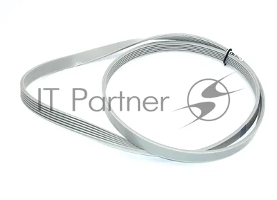 Ремень 1280 J6 для стиральной машины Electrolux, Zanussi, AEG, Whirlpool, Indesit белый 1233мм