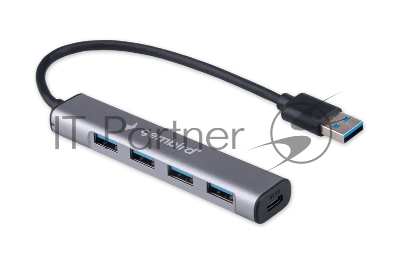 USB-концентратор Gembird UHB-C484, USB, 4хUSB, USB/USB Type-C