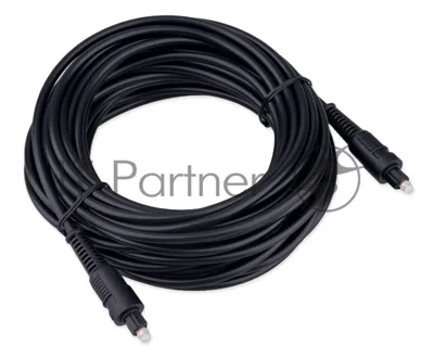 Кабель оптический Cablexpert CC-OPT-10M-N, Toslink 2xODT M/M, 10м, черный, пакет