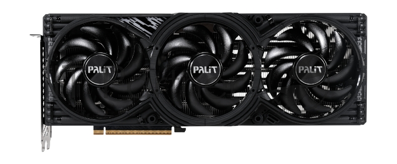 Видеокарта Palit GeForce RTX 5070 Ti GamingPro-S OC, 16 GB GDDR7, 256 bit, 3xDisplayPort, HDMI, GPU 2482 MHz