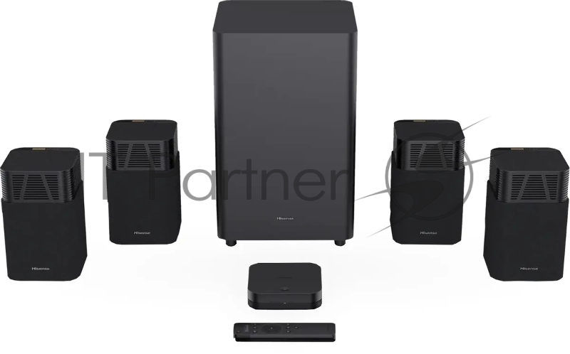 Саундбар Hisense HT SATURN 4.1.2 720Вт+240Вт черный