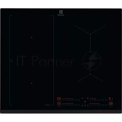 Индукционная варочная поверхность Electrolux CIS62450, 4 конфорки, с зоной расширения, стеклокерамика, 7350 Вт