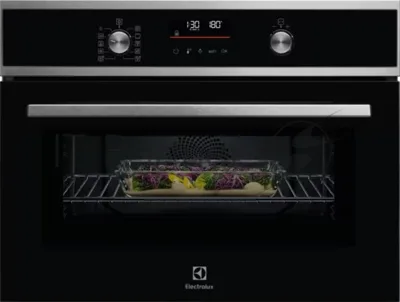 Духовой шкаф электрический Electrolux EVL6E49X черный/серебристый