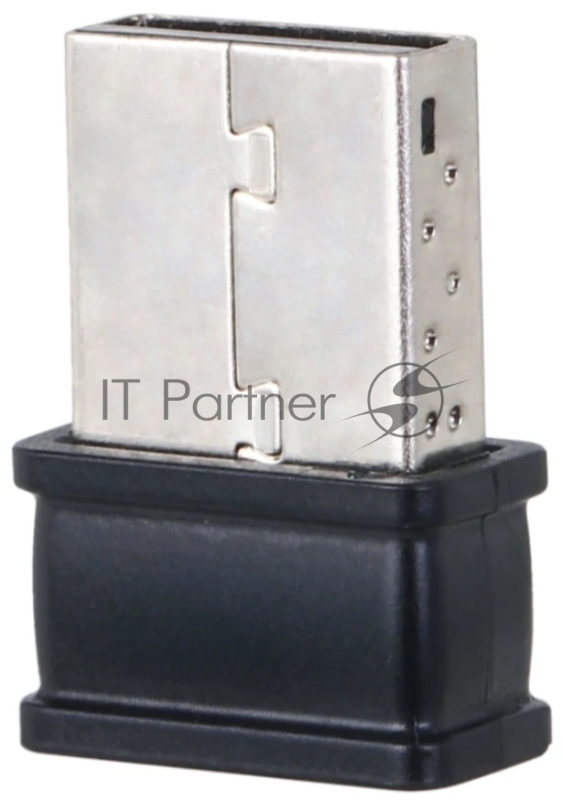 Сетевой USB-адаптер Dahua DH-NC300/Wi-Fi 2.4 ГГц 802.11AX 300M/MU-MIMO/USB 2.0/Plug & Play/черный (DH-NC300)