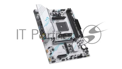 Материнская плата MAXSUN MS-B550M GAMING WIFI ICE, AM4, AMD B550, 2xDDR4, 2xSATA, 2xM.2, 1xPCIe 4.0 x16, 1xPCIe 3.0 x4, 1xHDMI, 1xDP, 1x1Gb LAN, Wi-Fi 5, Bluetooth 4.2, 2xUSB-A 5Gbps, 4xUSB-A 2.0, 3x3.5 мм, 5.1, mATX