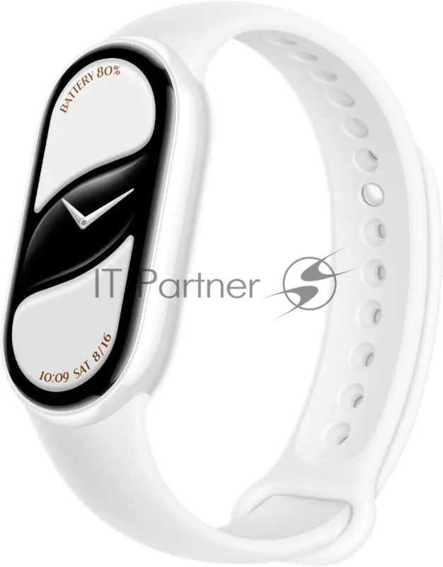 Фитнес-браслет Xiaomi Smart Band 10 Ceramic Edition, 1.72", AMOLED, Bluetooth, IPX8, жемчужно-белый