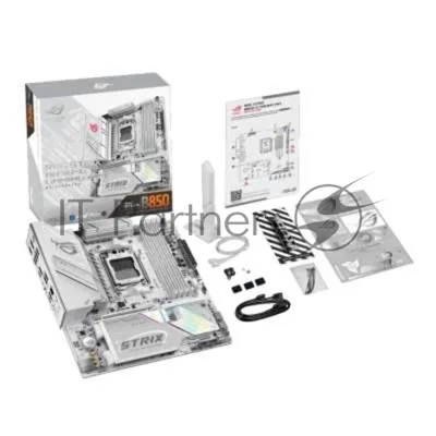 Материнская плата ASUS ROG STRIX B850-G GAMING WIFI, AM5, AMD B850, 4xDDR5, 2xSATA, 4xM.2, 1xPCIe 5.0 x16, DisplayPort, HDMI, 1x2.5Gb LAN, USB Type-C, Wi-Fi 7, Bluetooth, 2x3.5 мм, 7.1, microATX