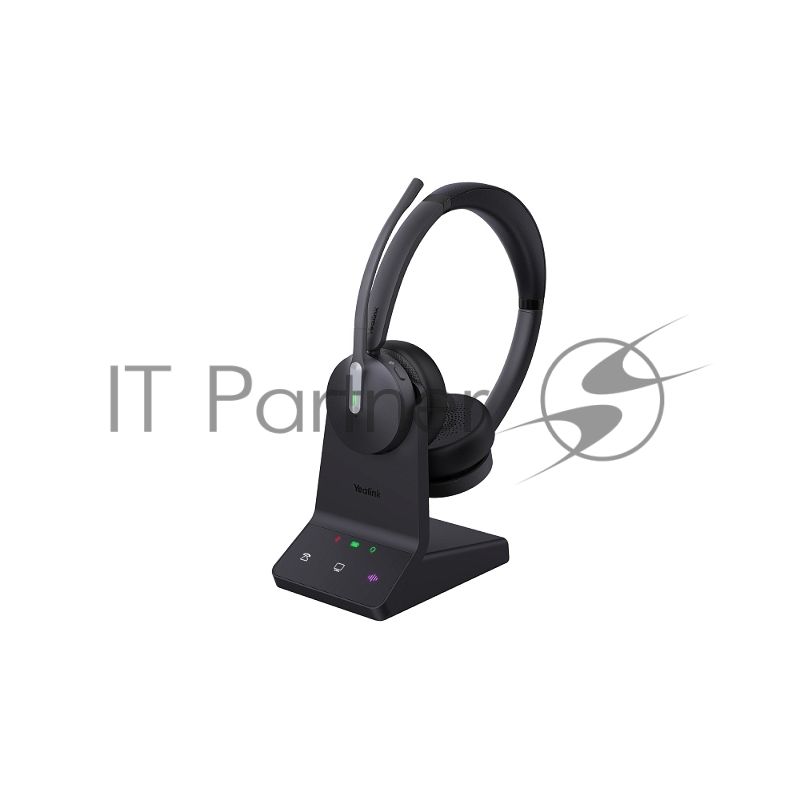 Гарнитура Yealink WH64 Dual UC чёрный, беспроводная, радиоканал, до 16 ч