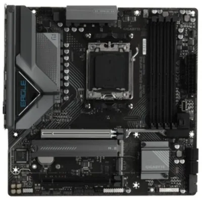 Материнская плата GIGABYTE B850 EAGLE WIFI6E, AM5, AMD B850, 4xDDR5, 4xSATA, 3xM.2, 1xPCIe 5.0 x16, DisplayPort, HDMI, 1x1Gb LAN, USB Type-C, Wi-Fi 6E, Bluetooth, 3x3.5 мм, 7.1, ATX