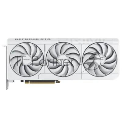 Видеокарта ASUS GeForce RTX 5070 PRIME White OC Edition, 12 GB GDDR7, 192 bit, 3xDisplayPort, HDMI, GPU 2325 MHz